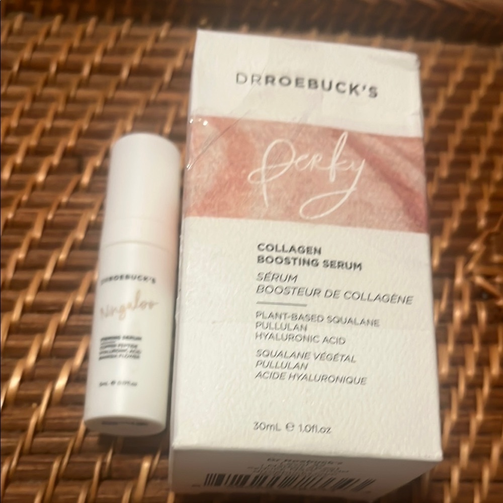 Dr Roebuck's Collagen Boosting Serum and firming serum both NEW